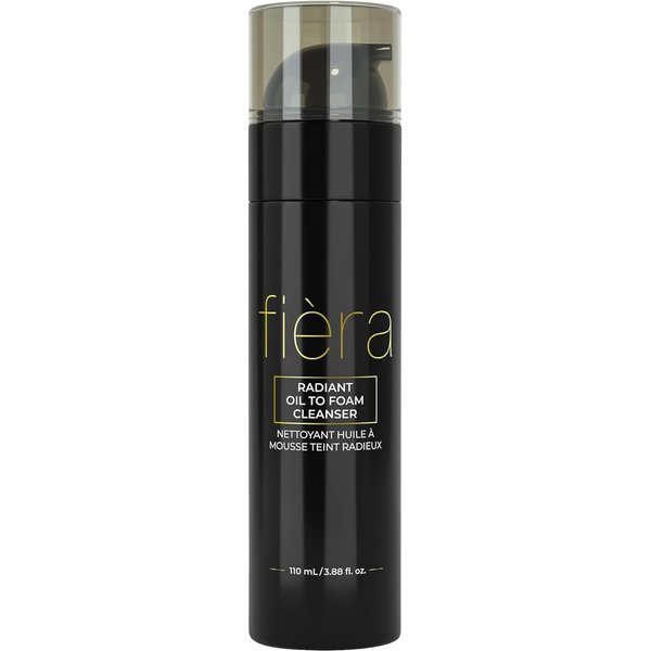 FIÈRA Oil to Foam Daily Facial Cleanser – Truffle Oil Complex, Fermented Plant Oils & Glycerin, Moisturizing and Nourishing, Soap-Free, Cruelty-Free, All Skin Types, 110ml 3.88 fl oz