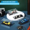 Singhoow 4 Pcs Clear Model Cars Display Case 4.17 x 1.81 x 1.81 Inches Fit for 1/64 Scale Acrylic Display Case Vehicles Toy Storage Collectors