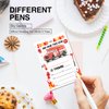 Soiceu Firetruck Birthday Invitations, Watercolors Fire Truck Firetruck Party Invites with Envelopes Set of 20