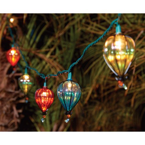 YIGUO 11FT String Lights with 10 Bulbs, Multicolor Backyard Patio Decor Lights, Connectable Hanging UL Listed Fairy Lights Indoor Outdoor for Christmas Party Wedding Tents (1pcs)