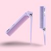 Generic Rat Tail Comb Cute Hair Comb Set for Kids Girl Toddler Baby Hair Comb Brush Portable Pink Comb (Purple)