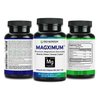 Trio Nutrition MagX Magnesium Glycinate, Vitamin D3, Vitamin K2 & MCT Oil | Chelated Magnesium Supplement | Calm, Relaxation & Recovery | Be Well Rested & Start Your Day with Magximum