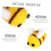50 pcs Felt Bees Decorations Craft Accessories Clothes Hats Party Favors Home Decor