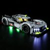 YEABRICKS LED Light for Lego-42156 Technic Peugeot 9X8 24H Le Mans Hybrid Hypercar Building Blocks Model (Lego Set NOT Included)