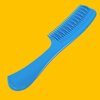 Allegro Combs 1003 Tangle Tamer Hair Comb Wide Tooth Shower Comb For Curly Hair Wet Or Dry Detangler Women’s Combs Made In The USA. 2 Piece. (Light Blue)