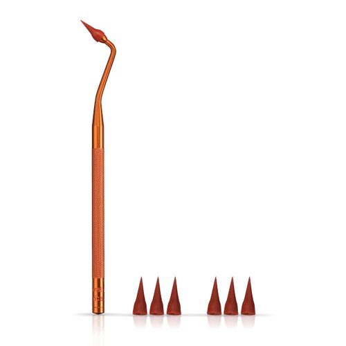 GUM Stimulator Permanent Handle - Long Handled Massager (Handle + 2 Refill Packs)