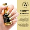 VENALISA Gel Nail Polish, 12ml Gold Glitter Color Soak Off UV LED Nail Gel Polish Nail Art Starter Manicure Salon DIY at Home, 0.43 OZ