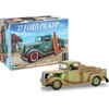 Revell 85-4516 1937 Ford Pickup Truck 2N1 w/Surf Board Model Car Kit 1:25 Scale 162-Piece Skill Level 4 Plastic Model Building Kit, Red