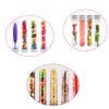 24 PCS Plastic Test Tubes,45ml Clear Test Tube with Caps,140x25mm Test Tube for Candy Storage,Party,Decoration,Beads Display,Lab