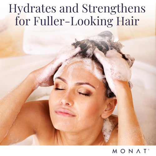 MONAT IR Clinical Thickening Shampoo – Hair Volumizing Shampoo for Dense Thick Hair – Thickening Shampoo Crafted from Powerful Blend of Natural Ingredients – With Rosemary & Mint And Pea Extract