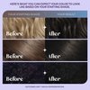Hally Hair Color Cloud Hair Dye (Dark Mode) - Demi-Permanent Foam Hair Color for Women & Men - Mess-Free & Long-Lasting Hair Dye Kit, Hair Coloring Products Wash Out in 4-6 Weeks, Vegan