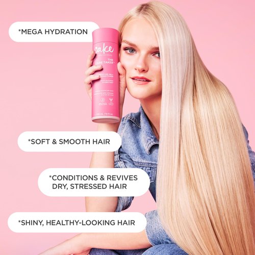 Cake Beauty Moisturizing Conditioner, The Care Taker – Hydrates and Replenishes Dry Hair – With Coconut Water, Hyaluronic Acid & Shea Butter - For All Hair Types - 296 ml