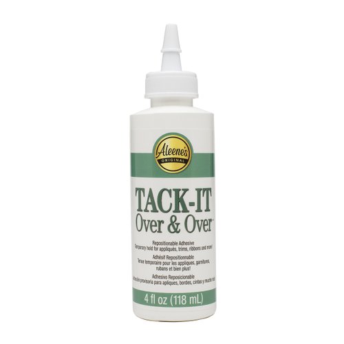 Aleene's 29-2 Tack-It Over & Over Liquid Glue 4oz, Clear