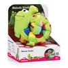Edushape Melody Snaily, Musical Plush Toy - Soft Snail Infant Musical Animal with Sound Keyboard & Straps for Attaching to Car, Crib or Stroller On the Go - Musical Sensory Developmental through Sound