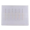 MZCMSL Flame Cuticle Drill Bit Set with Case, 6pcs Pro Diamond Nail Bits for Nail Salon Manicure