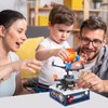 CAXIMSY Solar System Model Building Blocks Sets Earth Moon and Sun Orrery Toy Educational Toys for Science Experiments Learning Kits 775 Pieces Gift for Kids