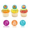 DecoPac Lion King Cupcake Rings, 24 Disney's The Lion King Cupcake Decorations Featuring Simba, Timon, Pumbaa, & Nala, For Birthday Parties & Celebrations, Food Safe Cake Toppers – 24 Pack
