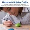 Creativity for Kids Holiday Hide & Seek Rock Painting Kit, Paint & Hide 10 Rocks, Holiday Crafts For Kids