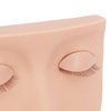 Lash Mannequin Head, Removable Silicone Replacement Eyelash Mannequin Head, Lash Extension Training Practice Head Eye Lash Extension for Lash Practice Makeup Eyelash Extensions ()