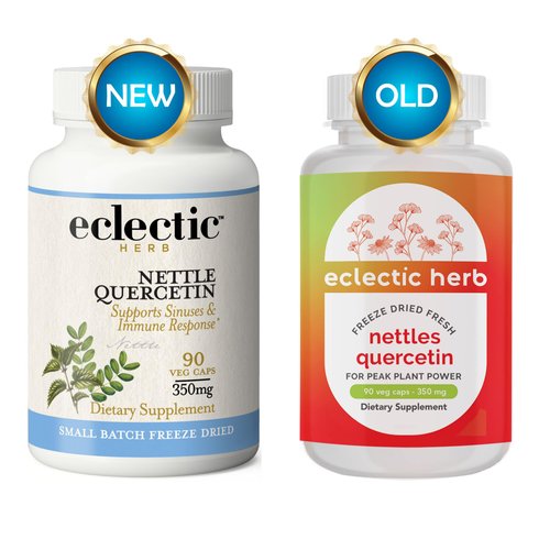 Eclectic Nettles Quercetin Freeze Dried Vegetables, Blue, 90 Count