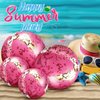 Lewtemi 12 Pcs 24 Inch 16 Inch Inflatable Glitter Beach Balls Clear Confetti Swimming Balls Jumbo Pool Balls for Outdoor(Pink)