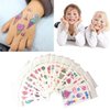 18 Sheets of Dessert Temporary Tattoos Cartoon Rainbow Ice Cream Lollies Cookie Cake Heart Tattoo Stickers for Girls Boys Kids Adults – Great for Birthday Party Sweet Summer Party Supplies
