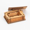 Bits and Pieces - Botanical Box Brainteaser - Wooden Puzzle Gift Box - Secret Compartment Brain Game