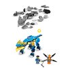LEGO® NINJAGO® Jay’s Thunder Dragon EVO 71760 Building Kit Playset for Ages 6;Posable Dragon Toy
