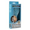 Michel Mercier Wet and Dry Hair Detangler Soft Bristles Hair Brush - Thick and Curly Hair - Blue-White - 1 pc