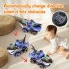 Shark Monster Truck Toy for Baby Boy,Shark Car Lights Up Toy with Chomper Shakes Sounds Blue Shark Truck Toys for Toddlers 1 2 3 4 5 7 Years Old Babies Boys Kids Birthday Party Favors