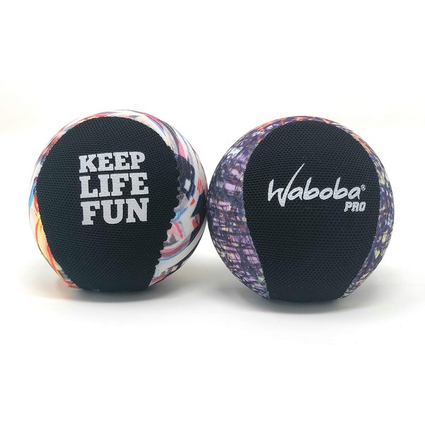 Waboba Ball Pro Water Bouncing Balls Pool Toys Set |2 Pack Bundle | Perfect Lake Toy & Swimming Pool Balls| Great Summer Gift for Kids | Outdoor Water Bounce Skipping Pool Balls | Beach Water Ball