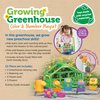 Learning Resources Growing Greenhouse Color and Number Eco Friendly Playset - Preschool Learning Toys, Fine Motor Skills Toys for Kids Flower Garden Toy Ages 18+ Months