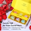Bath Bombs Gift Set - 6pc XXL Handmade Fizzy Shower Bombs with Essential Oils + Coconut Oil to Moisturize Dry Skin - Relaxing Spa Day for Women, Men, & Kids - Birthday, Anniversary, Bridal