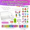 BRYTE Gem Art Diamond Painting Kits for Kids - Unicorn and Mermaid Craft Kit with Storage Case, Jewelry, Keychains, Stickers and More - Arts and Crafts - Perfect Toys and Gifts for All Ages