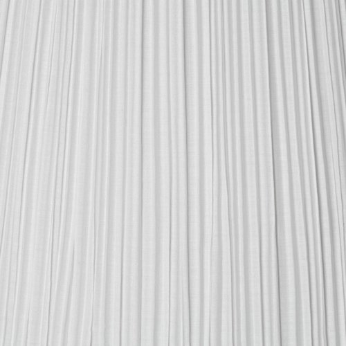 Antique White Small Empire Mushroom Pleated Lamp Shade 5" Top x 11" Bottom x 7.5" High (Clip-On) Replacement - Springcrest