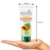 Biotique Bio Papaya Visibly Flawless Skin Face Wash, 100ml I All Skin Type I Dissolve Dead Surface Cells, Unclog Pore Openings