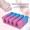24PCS Toe Separator Pedicure Sponge Toe Separators Bulk, Disposable Toe Separator Foam for Nail Polish Nail Salon Party Nail Art Painting Toenails, 12 Pairs