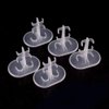 10Pcs Clear Doll Stands Display Holder Doll Accessories Fit for 11 Inches or Less Doll Display