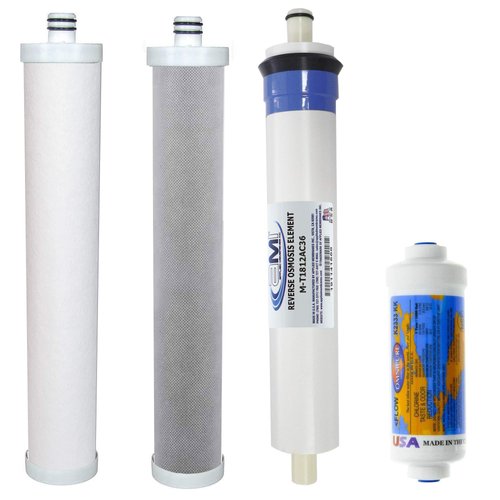 APPLIED MEMBRANES INC Replacement Filter Set for Culligan AC-30 RO System | Includes RO Membrane, Carbon Filter, Sediment Filter, and Post Filter | Culligan Compatible