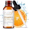 Eva Naturals Vitamin C Face Serum With Hyaluronic Acid - Anti Aging Serum - Reduce Dark Spots, Acne & Wrinkles - Retinol, Niacinamide & Salicylic Acid, Brightening Skin Serum for Glowing Skin