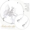 Bartosi Butterfly Clips Hair Silver Hair Barrettes Fluttering Tassel Hair Accessories Set for Women and Girls (Pack of 2)