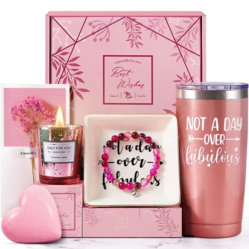 Valentines Day Gifts For Women, Mom, Wife, Her, Birthday Gift Basket Relaxation Gifts For Women, Mom, Sister Gifts, Christmas Mothers Day Gifts, Personalized Gifts For Women Who Have Everything