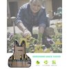 EJWOX Garden Work Apron with Pockets,Great Gardening Gifts for Women Lawn Care