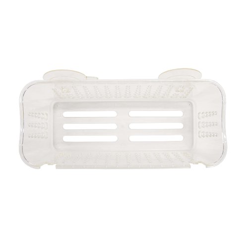 Kenney Suction Cup Basket Shower Caddy, Clear