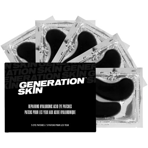 Generation Skin Eye Mask, Eye Masks for Dark Circles and Puffiness, Under Eye Mask with Hyaluronic Acid, Vegan and Cruelty-Free Under Eye Patches, Hyaluronic Acid Eye Masks, 5-Pack