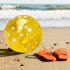 Beach Balls Neon Color Polka Dots Beach Balls for Kids & Adults – 6 Beach Balls in 6 Colors – Inflatable Beach Ball 9-inch (6 Pack)