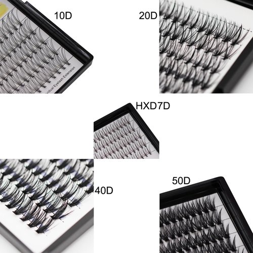 Vayator Eyelashes 10-12mm Mixed,12-14mm Mixed,14-16mm Mixed Mink Eyelashes Extension Natural Russian Volume Faux Eyelashes Individual Lashes Makeup Tools (16mm-18mm Mixed)