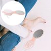 Healvian 4 in 1 Pedicure Tool Foot Scrubber Brush Foot File Removers with Foot Rasp Pumice Stone Brush Nail Cleaning Brush Dead Skin Remover for Dry and Wet Foot Care