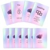 Han Yu Bowen Love Oracle Cards,Tarot Cards for Beginners Twin Flame Tarot Cards,Oracle Cards Decks with Meanings on Them Soulmate to Romantic Relationships(3.42“ × 4.72")