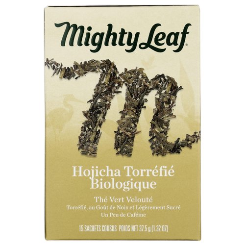 MIGHTY LEAF Organic Hojicha Green Tea 15 Count, 15 CT